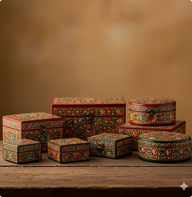 Hand-Painted Boxes