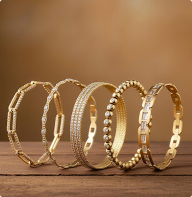 Designer Solitaire Bracelets