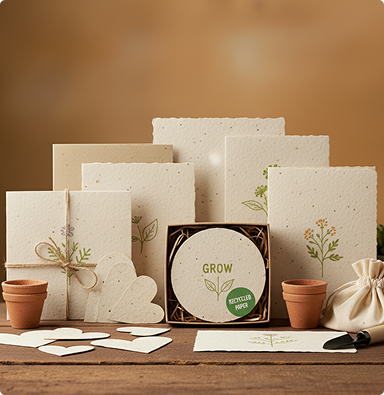 Plantable Seed Paper Gifts